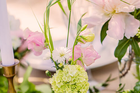decoration fleur table mariage